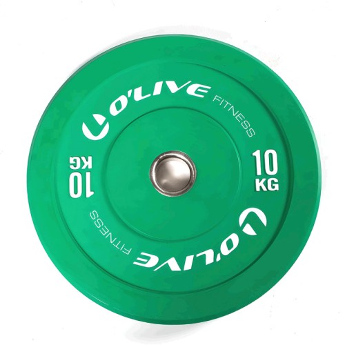 Discos Olímpicos Bumper O'Live Fitness