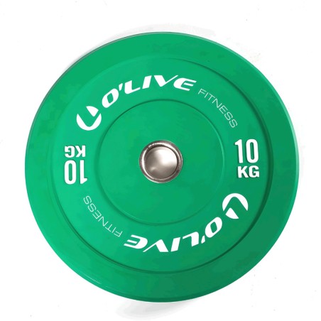 Discos Olímpicos Bumper O'Live Fitness