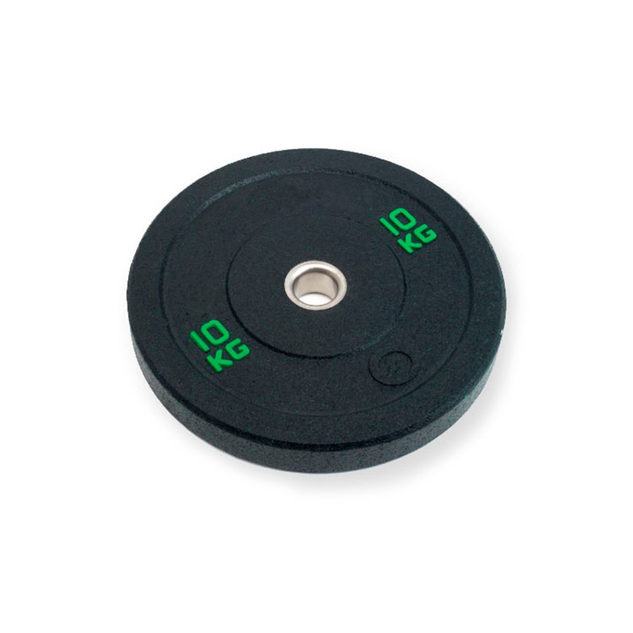 Disco Olímpico De Caucho Hi Temp O'Live,10 kg