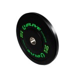 Disco Olímpico de Caucho Bumper O'Live, 10kg