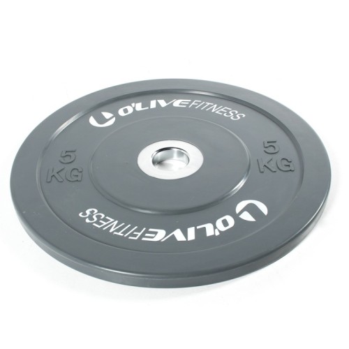 Disco Olímpico de Competición Bumper O'Live Fitness, 5KG Ud