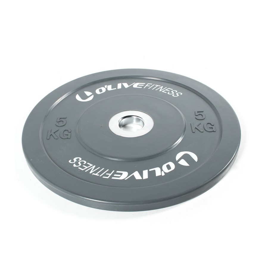 Disco Olímpico de Competición Bumper O'Live Fitness, 5KG Ud