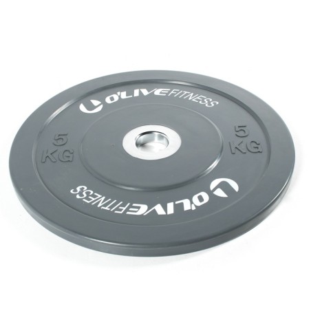 Disco Olímpico de Competición Bumper O'Live Fitness, 5KG Ud