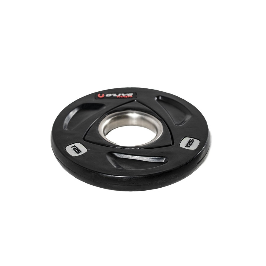 Disco Olímpico De Goma O'Live, 1,25 Kg