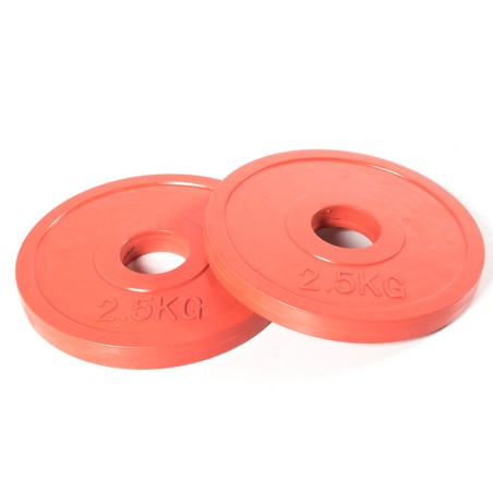 Discos Olímpicos Fraccionales O'Live Fitness, 2.5Kg