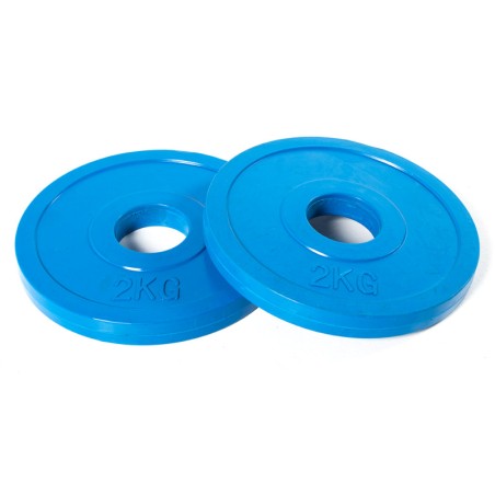 Discos Olímpicos Fraccionales O'Live Fitness, 2Kg