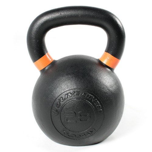 Kettlebell Cast Iron O'Live Fitness 28 Kg