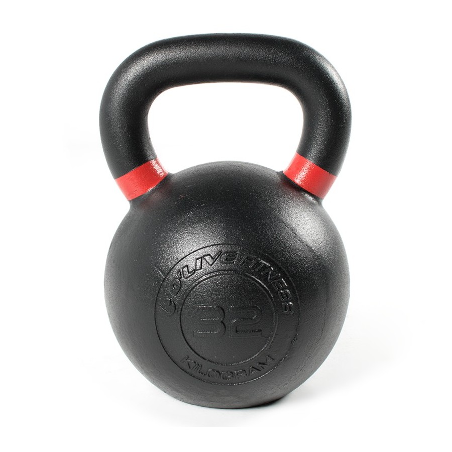 Kettlebell Cast Iron O'Live Fitness 32 Kg
