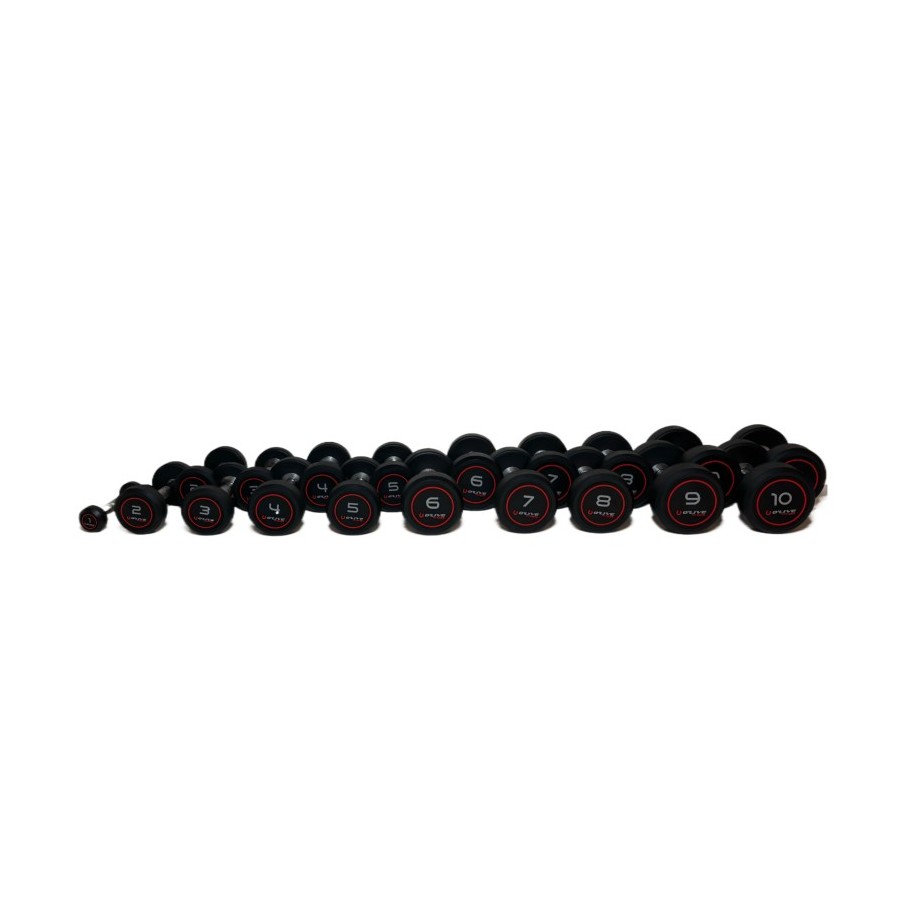 Kit de 10 pares de mancuernas Pro-Style O'Live (1 a 10 kg)