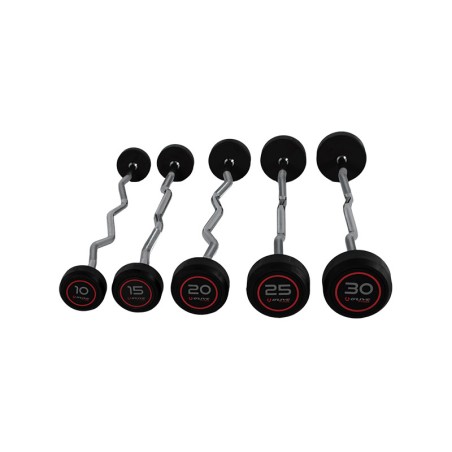Kit 5 Barras Pro-Style O’Live Curvadas,10 a 30 kg