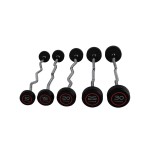 Kit 5 Barras Pro-Style O’Live Curvadas,10 a 30 kg