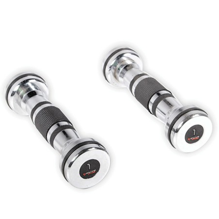 Mancuernas Cromadas O'Live Fitness, 1 Kg