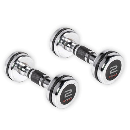 Mancuernas Cromadas O'Live Fitness, 2 Kg