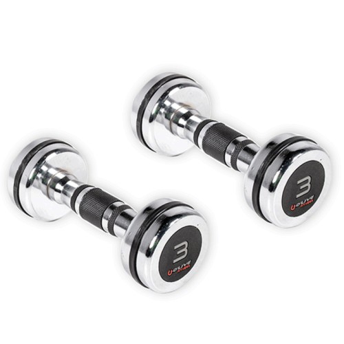 Mancuernas Cromadas O'Live Fitness, 3 Kg
