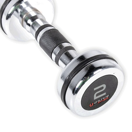 Mancuernas Cromadas O'Live Fitness, 2 Kg