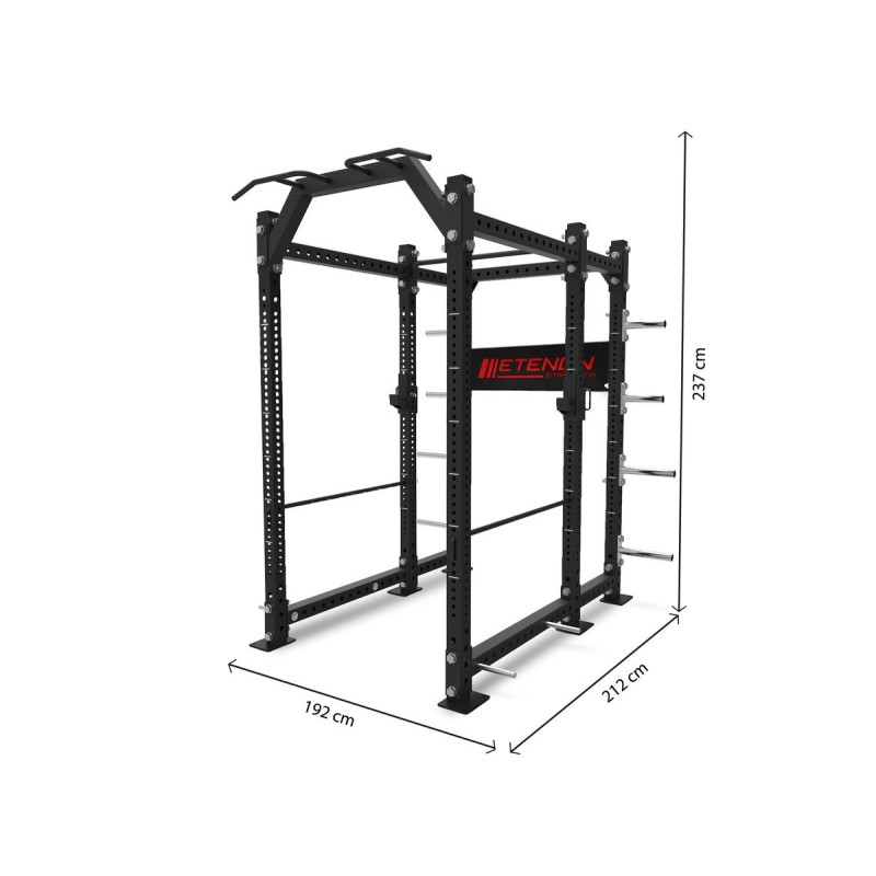 Etenon Jaula de Sentadilla PTT0278 + Plataforma PTT0296 - Jaula de Sentadilla
