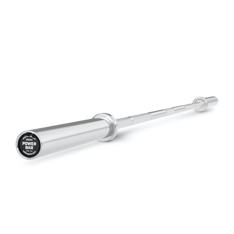 Barra Iron Power Bar Powerlifting 220 cm.
