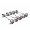Kit 5 barras Z bíceps 35 a 55 kg Iron
