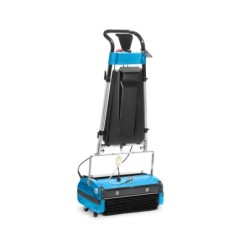 Fregadora para pavimento de caucho