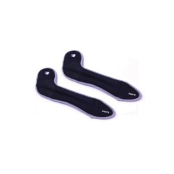 Muñequeras de peso ergonómica. Set de 2 unidades.