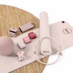 Pack PRO de Accesorios de Pilates Rosa | Kit PRO Completo para Entrenar en Casa o gimnasio