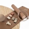 Pack PRO de Accesorios de Pilates Color Marfil | Kit PRO Completo para Entrenar en Casa o gimnasio