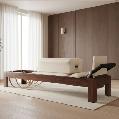 Reformer Clásico Madera Oscura