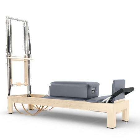 Reformer Clásico Madera Natural 86 Con Torre