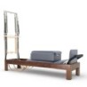 Reformer Clásico Madera Oscura 86 Con Torre