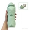 Botella Plegable de Silicona 600 ml BPA FREE