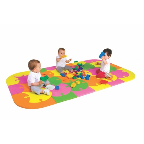 Suelo Puzzle Autumn 220x120x2 Cm Multicolor Naranja | E-kipat Andorra