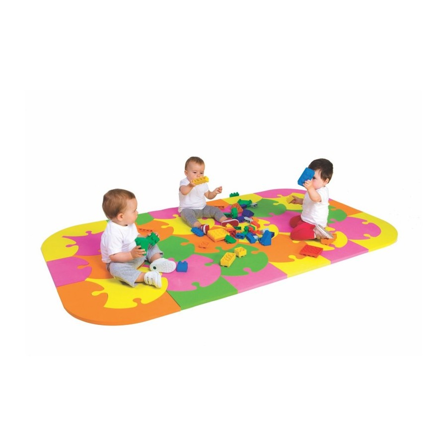 Suelo Puzzle Autumn 220x120x2 Cm Multicolor Naranja | E-kipat Andorra