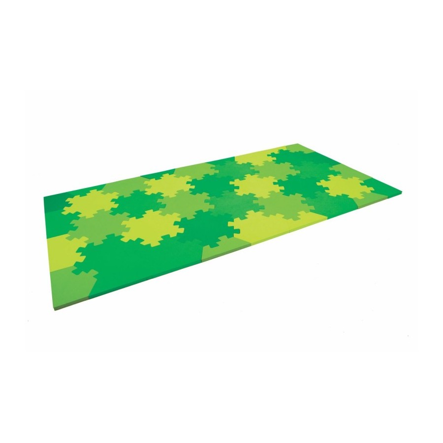 Suelo Puzzle Snow 220x120x2 Cm Verde | E-kipat Andorra
