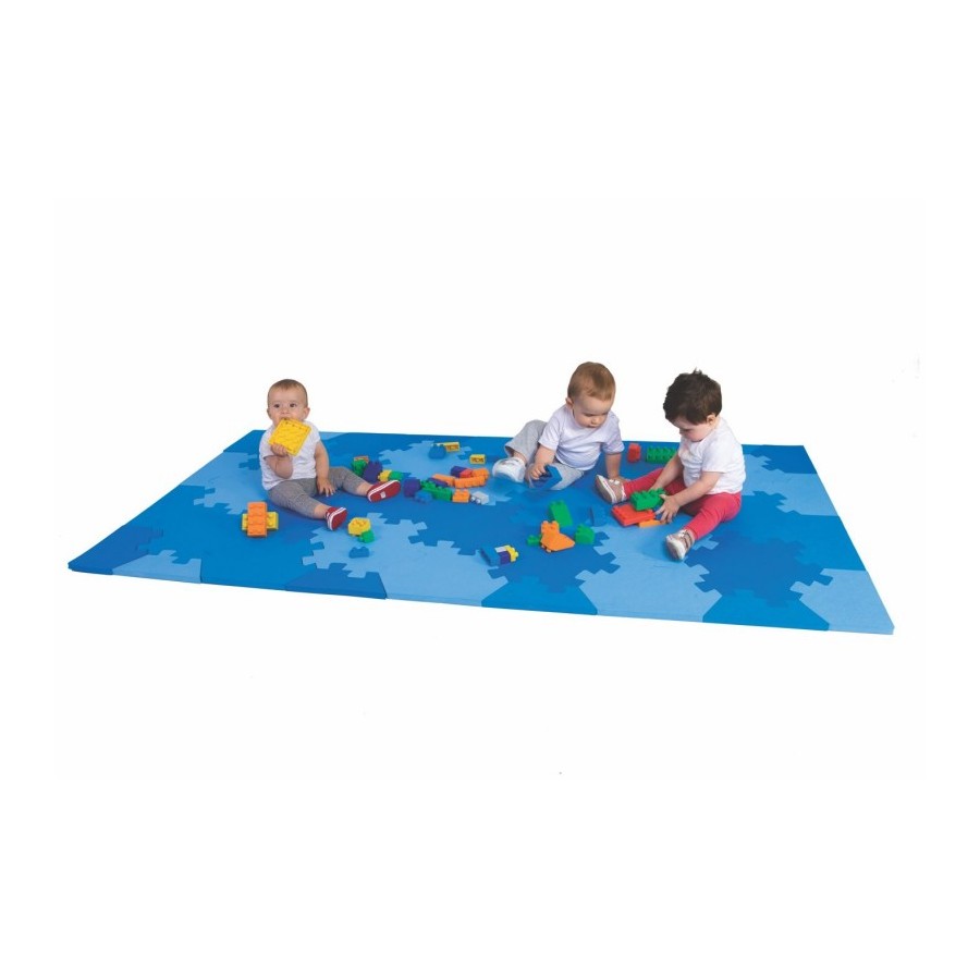 Suelo Puzzle Snow 220x120x2 Cm Azul | E-kipat Andorra
