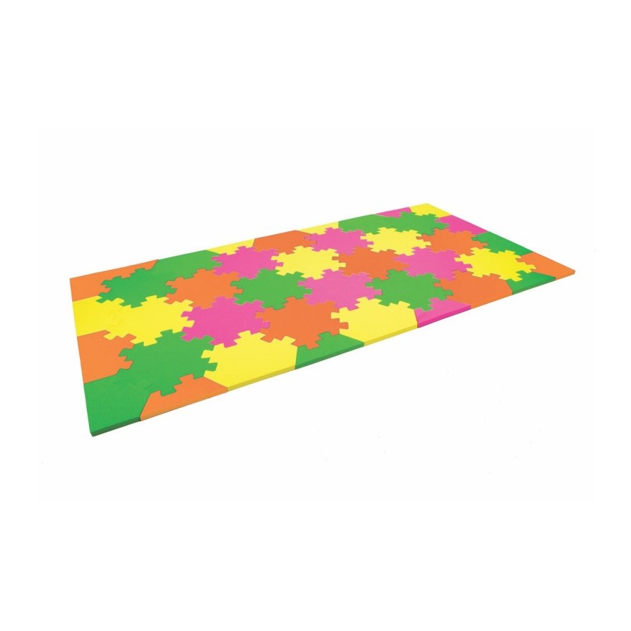 Suelo Puzzle Snow 220x120x2 Cm Multicolor Naranja | E-kipat Andorra