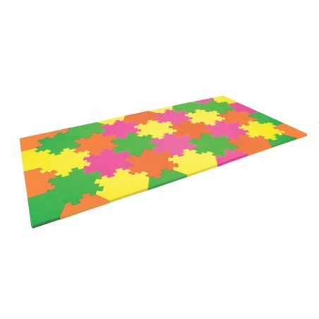 Suelo Puzzle Snow 220x120x2 Cm Multicolor Naranja | E-kipat Andorra