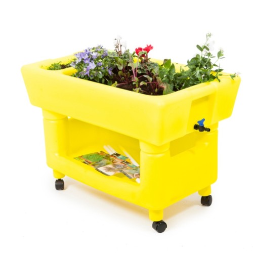 Huerto Superior+inferior Tierra Y Accesorios- Amarillo | E-kipat Andor