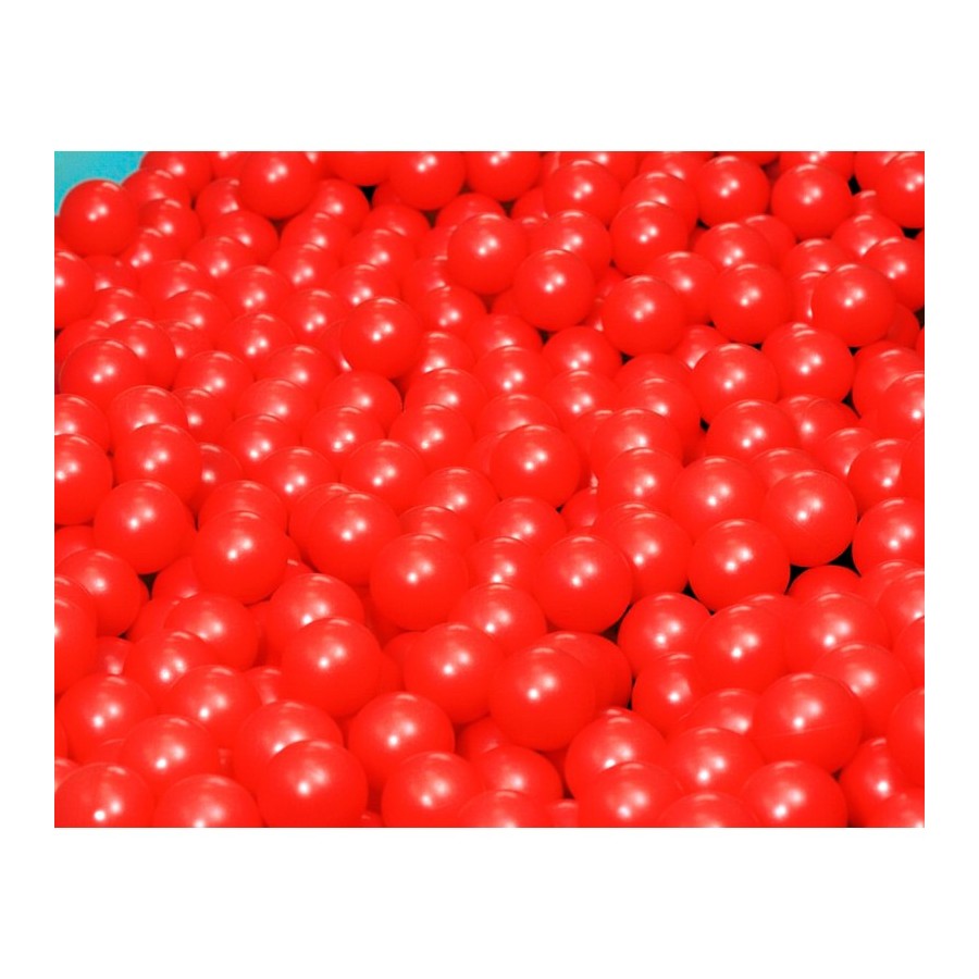 Pelota Piscina Ø80 Mm (bolsa 500 U.) Rojo | E-kipat Andorra