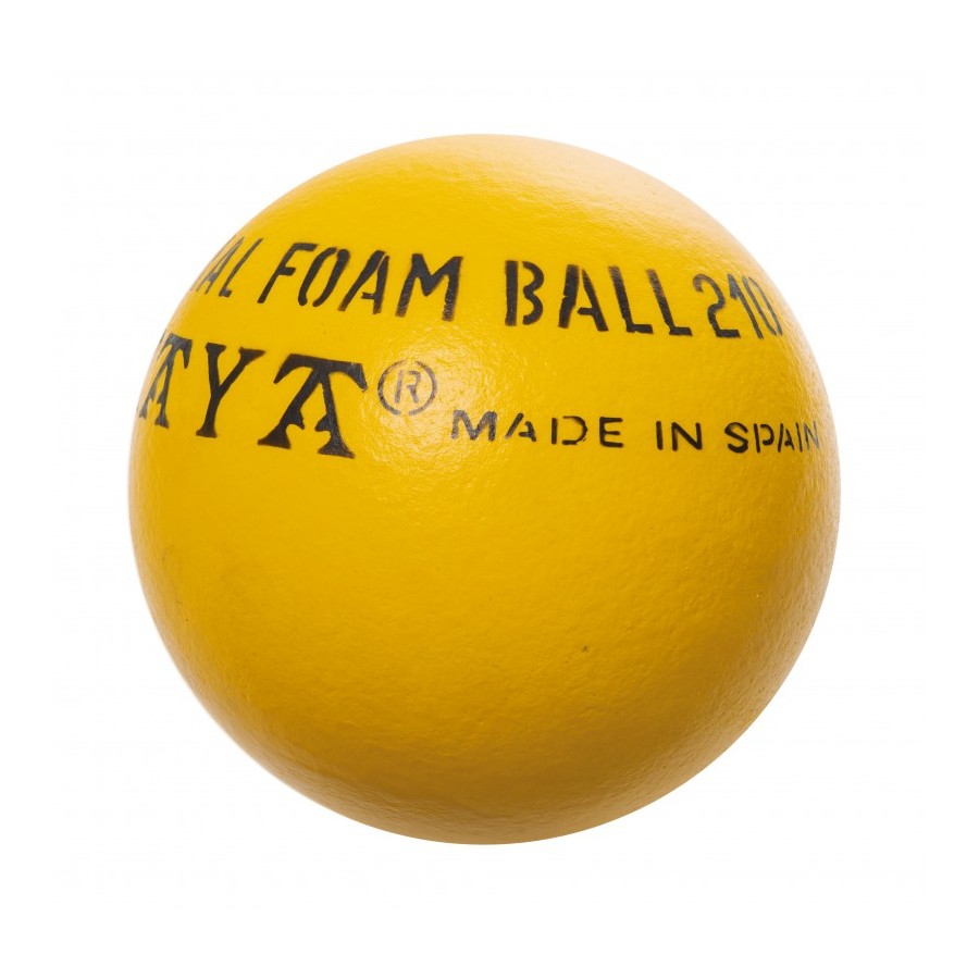 Pelota Foam Recubierto 190 Mm Amarillo | E-kipat Andorra