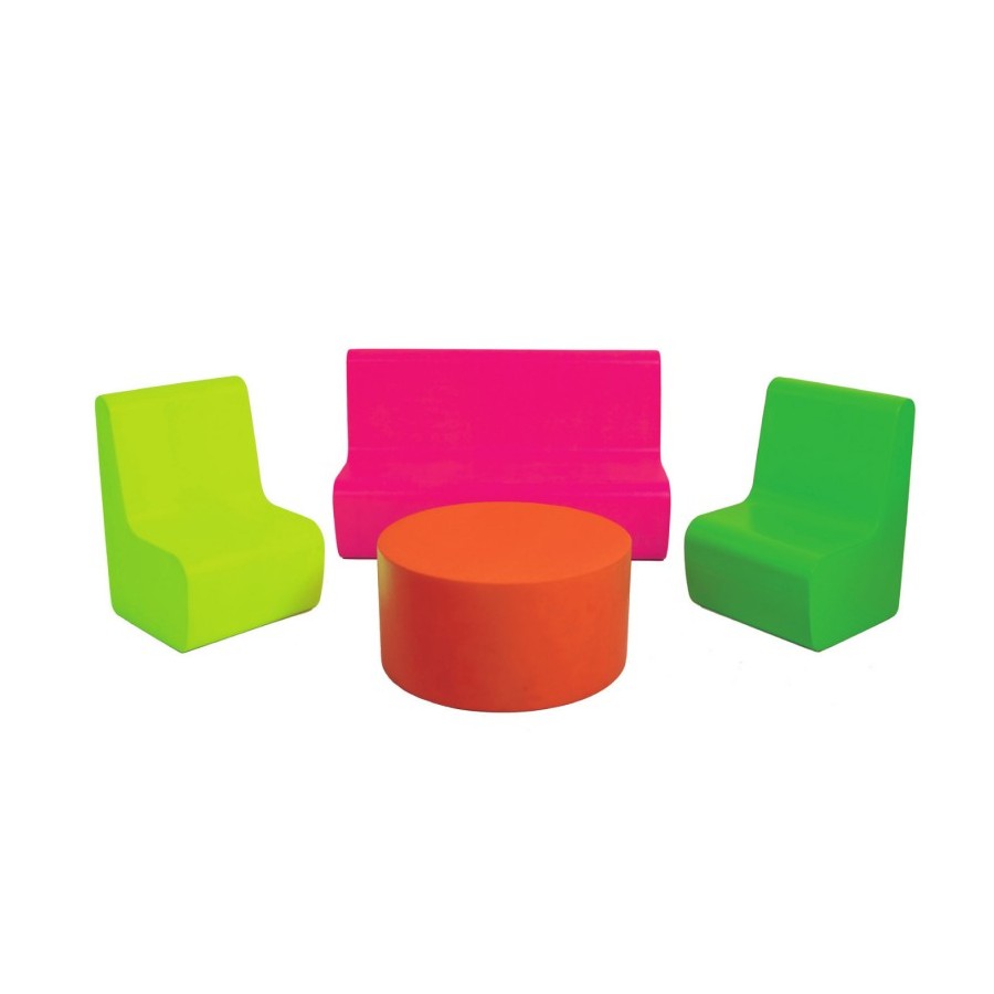 SET Sofa+2 Sillones+mesa Foam Multicolor | E-kipat Andorra