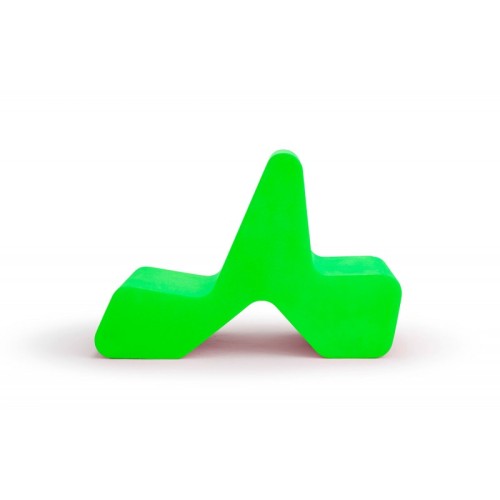 Silla Doble Foam Verde Fluor | E-kipat Andorra
