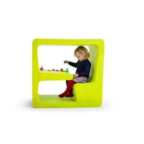 Silla Pupitre Foam Amarillo Fluor | E-kipat Andorra