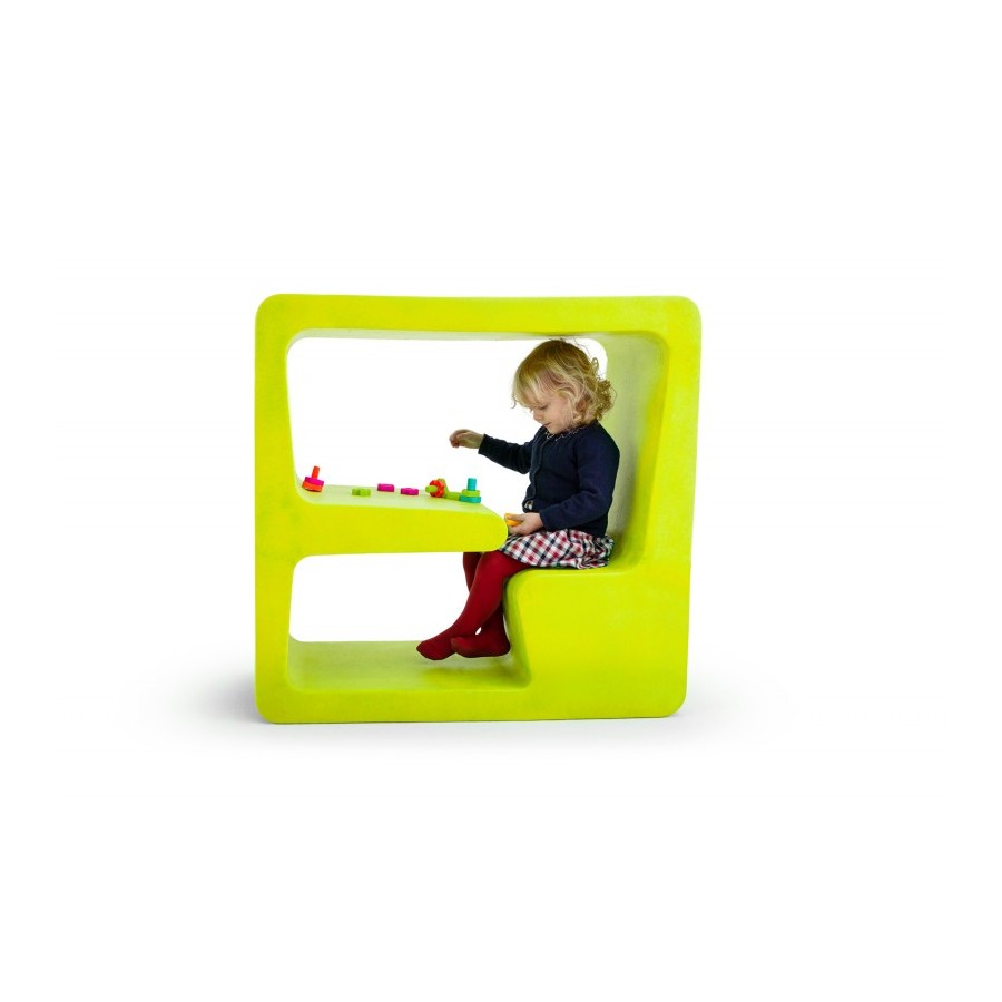 Silla Pupitre Foam Amarillo Fluor | E-kipat Andorra
