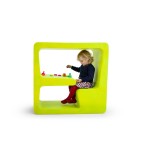 Silla Pupitre Foam Amarillo Fluor | E-kipat Andorra