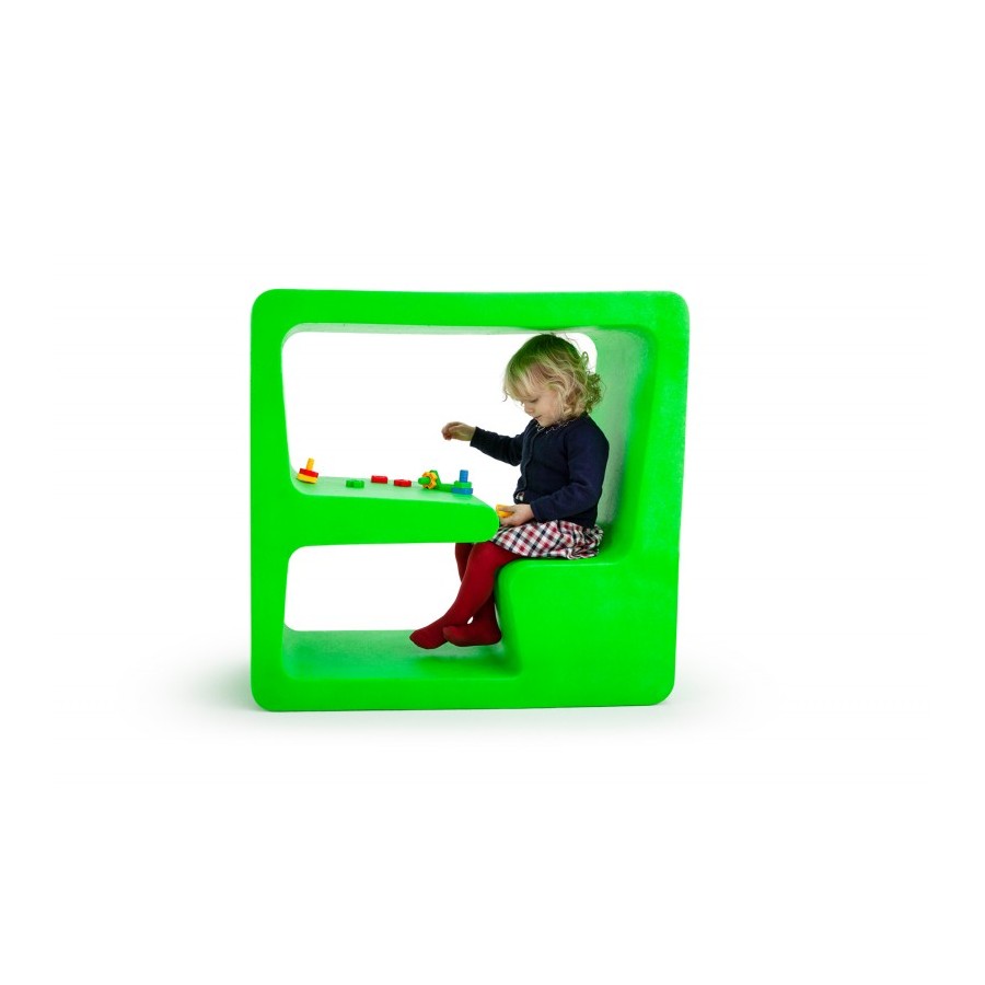 Silla Pupitre Foam Verde Fluor | E-kipat Andorra
