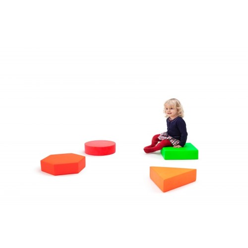 SET Cojines 4 Formas Multicolor | E-kipat Andorra
