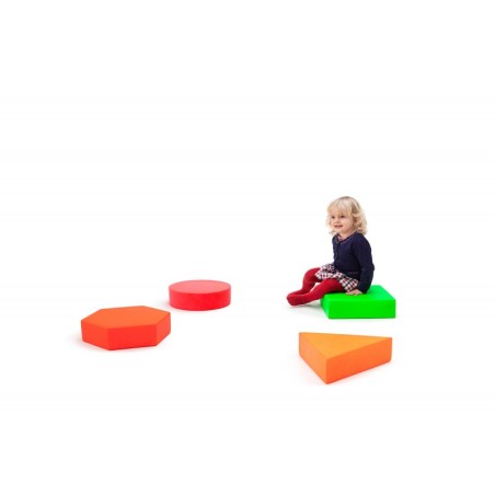 SET Cojines 4 Formas Multicolor | E-kipat Andorra