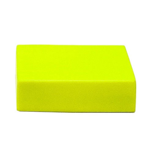 Cojin Foam Cuadrado Amarillo Fluor | E-kipat Andorra