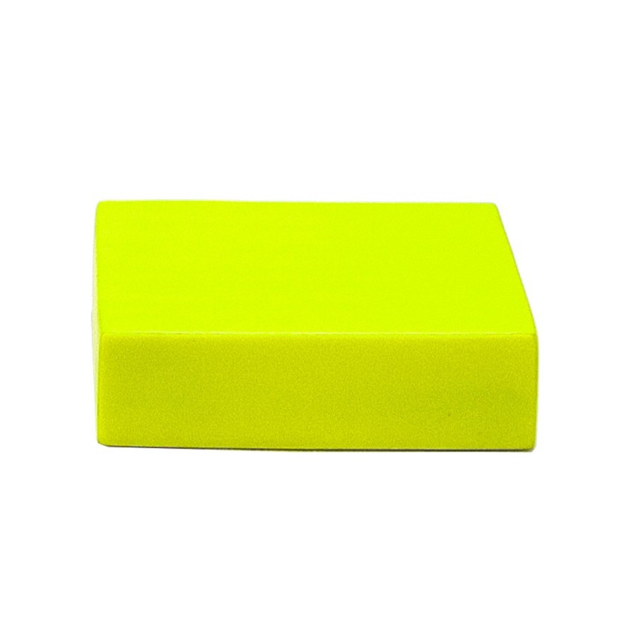 Cojin Foam Cuadrado Amarillo Fluor | E-kipat Andorra