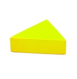 Cojin Foam Triangulo Amarillo Fluor | E-kipat Andorra
